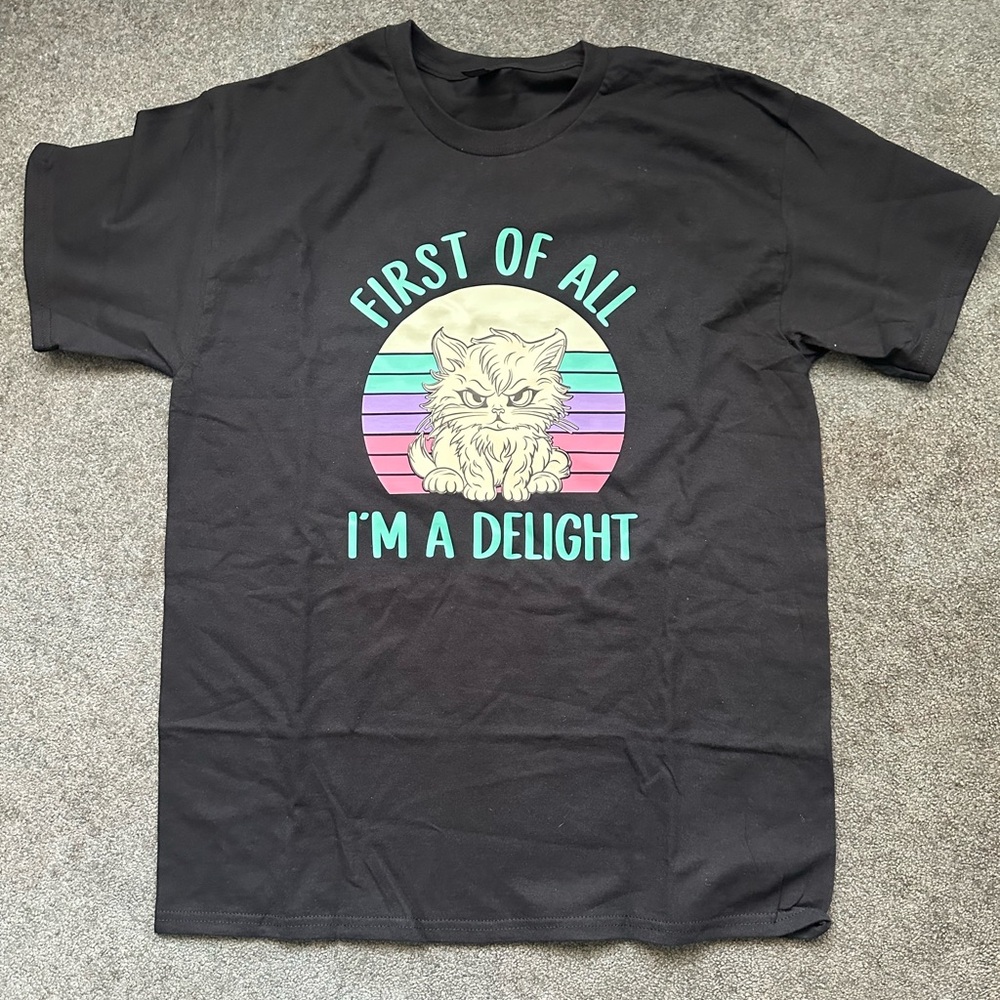 Black Cat Delight T-Shirt